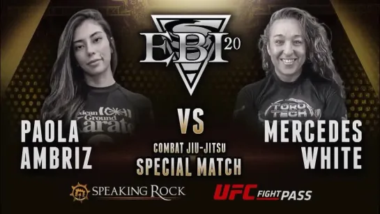 Paola Ambiz vs Mercedes White - EBI superfight Combat Jiu-Jitsu