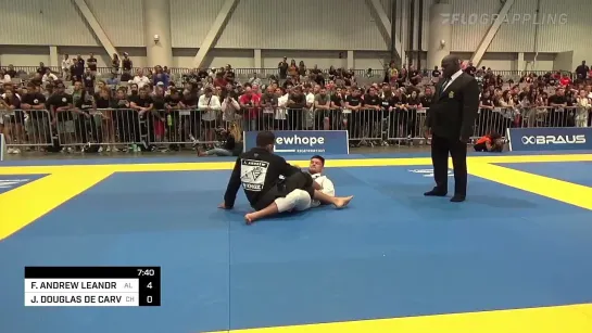 2F FELLIPE ANDREW vs JACKSON CARVALHO - 2022 IBJJF Jiu-Jitsu CON International