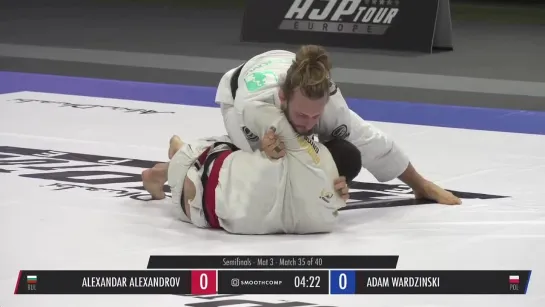 Alexandar Alexandrov vs Adam Wardzinski SF AJP Euro Continental 2022