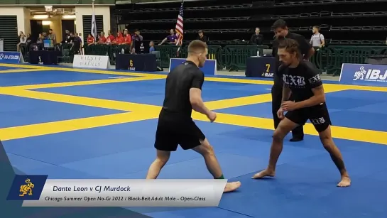 Dante Leon v CJ Murdock _ Chicago Summer Open No-Gi 2022 - Final open class