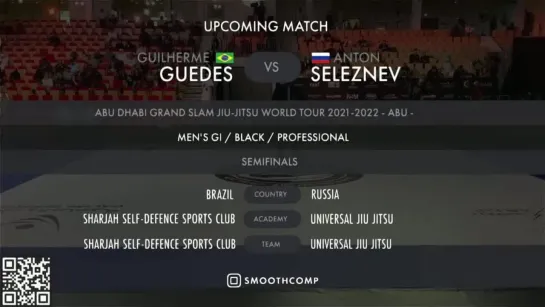 Anton Seleznev vs Guilherme Guedes  - ABU DHABI GRAND SLAM 8.05.2022