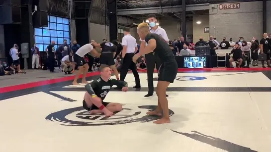 15 YEAR OLD Cole Abate vs Purple Belt!!! JJWL 2020 in Arizona BJJ Tournament