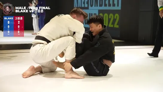 KNEE ON BELLY #1 BROWN - BLACK  78kg FINAL