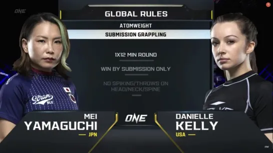 Mei Yamguchi vs Danielle Kelly special match on ONE Championship X