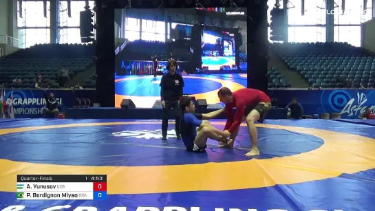 Amon Yunusov vs Paulo Henrique Bordignon Miyao UWW World Championships