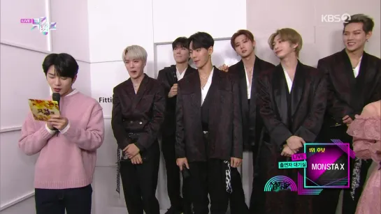 [VK][191108] MONSTA X Interview @ Music Bank