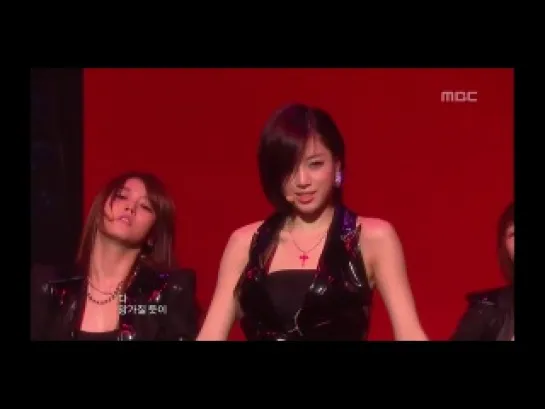 T-ARA - Crazy because of you, 티아라 - 너 때문에 미쳐, Music Core 20100320