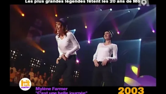 Mylène Farmer_C'est une belle journée (M6 "Hit Machine" /France/ 27.04.2002)