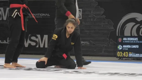 Final Amanda Canuto x Anna Rodrigues - Abu Dhabi Grand Slam Miami 2022