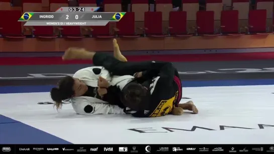 Ingridd Sousa vs Julia Boscher - QUEEN OF MATS 2022 -  HEAVYWEIGHT