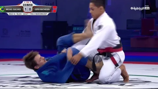 Fin 77 - Espen Mathiesen vs MICAEL GALVAO - Abu Dhabi World 2021