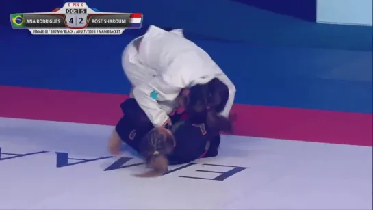 Fin 55 kg - Ana Rodrigues vs Rose Sharouni - Abu Dhabi World Pro 2021