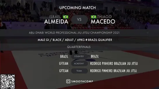 Israel Almeida vs Thiago Macedo | 2021 ADWPJJC