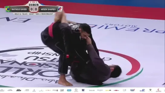 bronze - MATHEUS FELIPE XAVIER vs Arsen Shapiev - Abu Dhabi World 2021