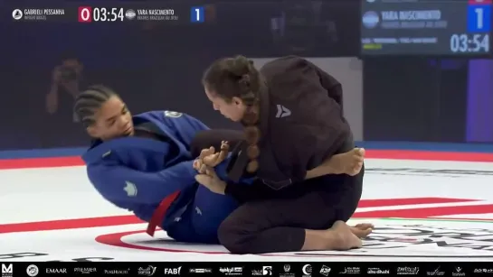 FIN 95 Gabrieli Pessanha vs Yara Nascimento - ABU DHABI WORLD PROFESSIONAL JIU-JITSU CHAMPIONSHIP 2023