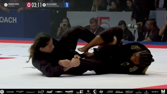 FIN 70 INGRIDD SOUSA vs NIA BLACKMAN - ABU DHABI WORLD PROFESSIONAL JIU-JITSU CHAMPIONSHIP 2023