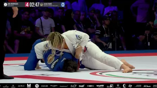 FIN 55 ANA RODRIGUES vs ALEXA YANES - ABU DHABI WORLD PROFESSIONAL JIU-JITSU CHAMPIONSHIP 2023