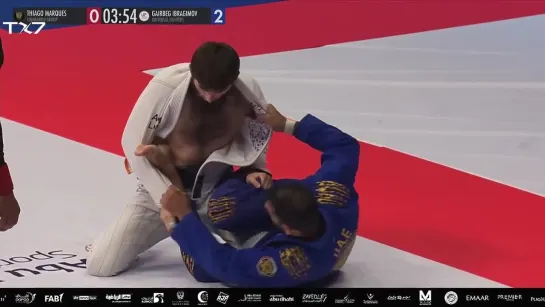 FIN Thiago Marques vs Gairbeg Ibragimov - ABU DHABI WORLD MASTERS JIU-JITSU CHAMPIONSHIP 2023