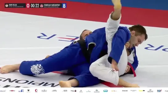 1 STANISLAV VARSHAVSKIY vs EMIR DELIJIC - ABU DHABI WORLD MASTERS 2022