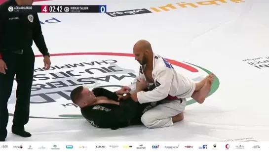 2 NIKOLAY SALMIN vs ADRIANO ARAUJO - ABU DHABI WORLD MASTERS 2022