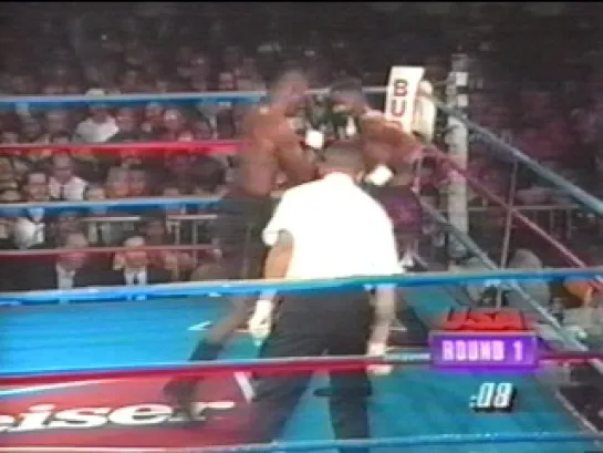 1993-11-23 Bernard Hopkins vs Wendall Hall (USBA Middleweight Title)