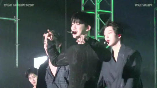 [VK][190511] MONSTA X fancam - Fallin' (Wonho focus) @ Iseul Live Festival 2019