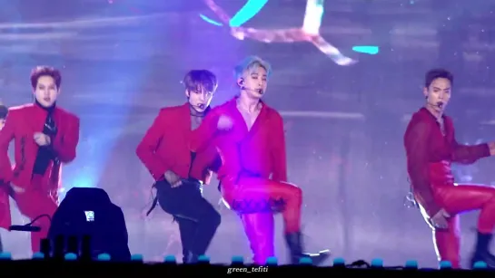 [VK][181225] MONSTA X fancam - SHOOT OUT (Wonho focus) @ SBS Gayo Daejun 2018