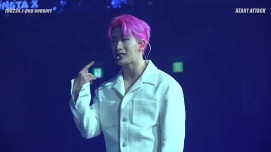 [VK][190223] MONSTA X fancam - MOHAE (Wonho focus) @ Z-POP DREAM LIVE Concert