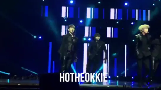 [VK][190119] MONSTA X fancam - Heartbeat (2PM cover) (Wonho focus) @ Music Bank in Hong Kong