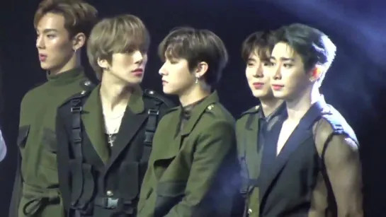 [VK][190119] MONSTA X fancam - Talk @ Music Bank in Hong Kong