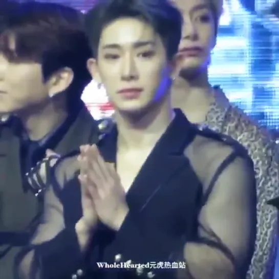 [VK][190119] MONSTA X fancam (Wonho focus) @ Music Bank in Hong Kong