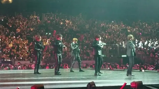 [VK][190119] MONSTA X fancam - Heartbeat (2PM cover) @ Music Bank in Hong Kong