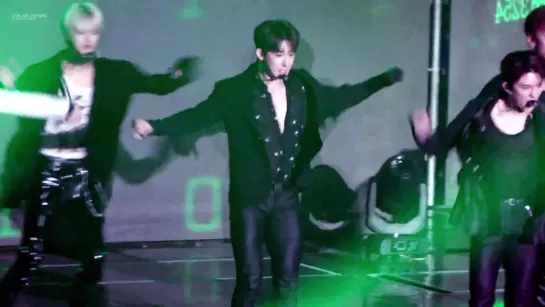 [VK][181116] MONSTA X fancam - SHOOT OUT (Wonho focus) @ Pepsi Concert