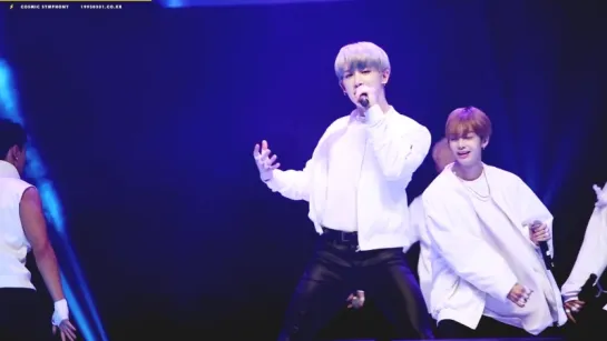 [VK][161026] MONSTA X fancam - Trespass (Wonho focus) @ Busan KT YouthUP Talk Show