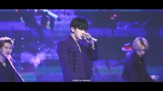 [VK][180408] MONSTA X - Need U (Wonho focus) @ Geumcheon Harmony Cherry Blossom Festival