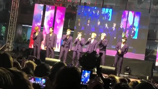 [VK][180408] MONSTA X - Talk @ Geumcheon Harmony Cherry Blossom Festival