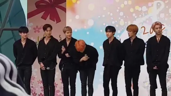 [VK][180406] MONSTA X - Talk @ KBS Spring Flower Concert