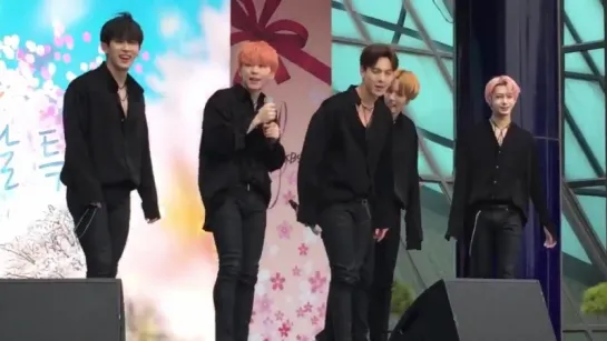 [VK][180406] MONSTA X - Talk @ KBS Spring Flower Concert