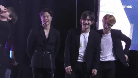 [VK][180303] Kpopmap Fancam MONSTA X - Talk @ HSBC Women’s World Championship Music Festival 2018