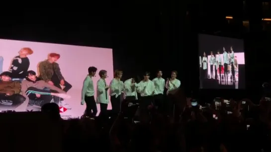 [VK][180303] HallyuSG Fancam MONSTA X - Talk @ HSBC Women’s World Championship Music Festival 2018