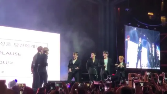 [VK][180303] HallyuSG Fancam MONSTA X - Talk @ HSBC Women’s World Championship Music Festival 2018