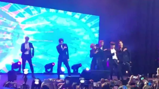 [VK][180303] The Seoul Story Fancam MONSTA X - Shine Forever @ HSBC Women’s World Championship Music Festival 2018