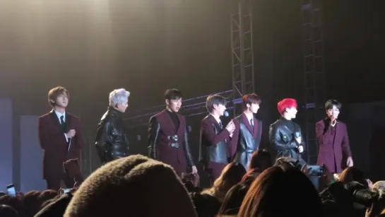 [VK][171209] MONSTA X - Talk @ Cheer up for you Concert