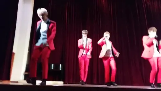 [VK] [25.11.2015] Monsta X -HERO | Teresa Girls High School