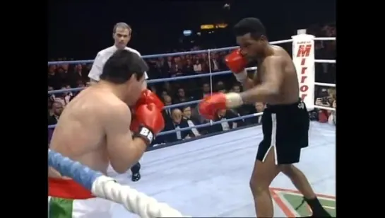 1991-12-07 Nigel Benn vs Hector Abel Lescano