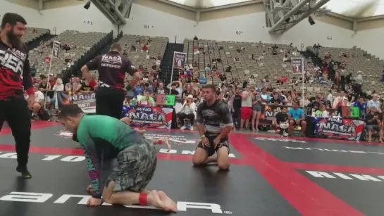 Dauntless BJJ Josh Sachetti Wins With An Armlock At The 2017 NAGA Battle At The Beach