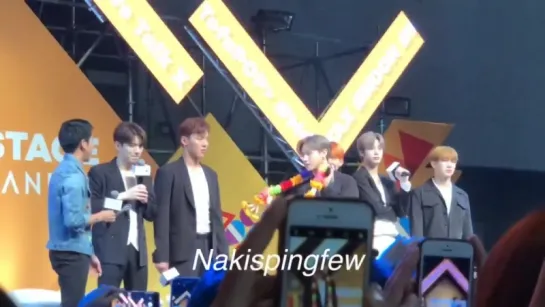 [VK][29.09.18][Fancam] Star Live Talk @ KCON 2018 in Thailand