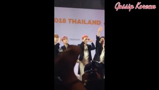 [VK][29.09.18][Fancam] Red Carpet @ KCON 2018 in Thailand