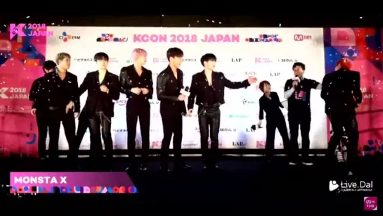 [VK][15.04.18][Fancam]  Red Carpet D-3 @ KCON 2018 in JAPAN