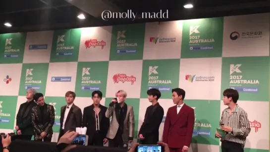 [VK][23.09.17][Fancam]MONSTA X Meet&Greet KCON 2017 in Australia